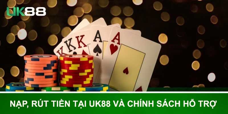 Nạp rút tiền tại UK88 và chính sách hỗ trợ